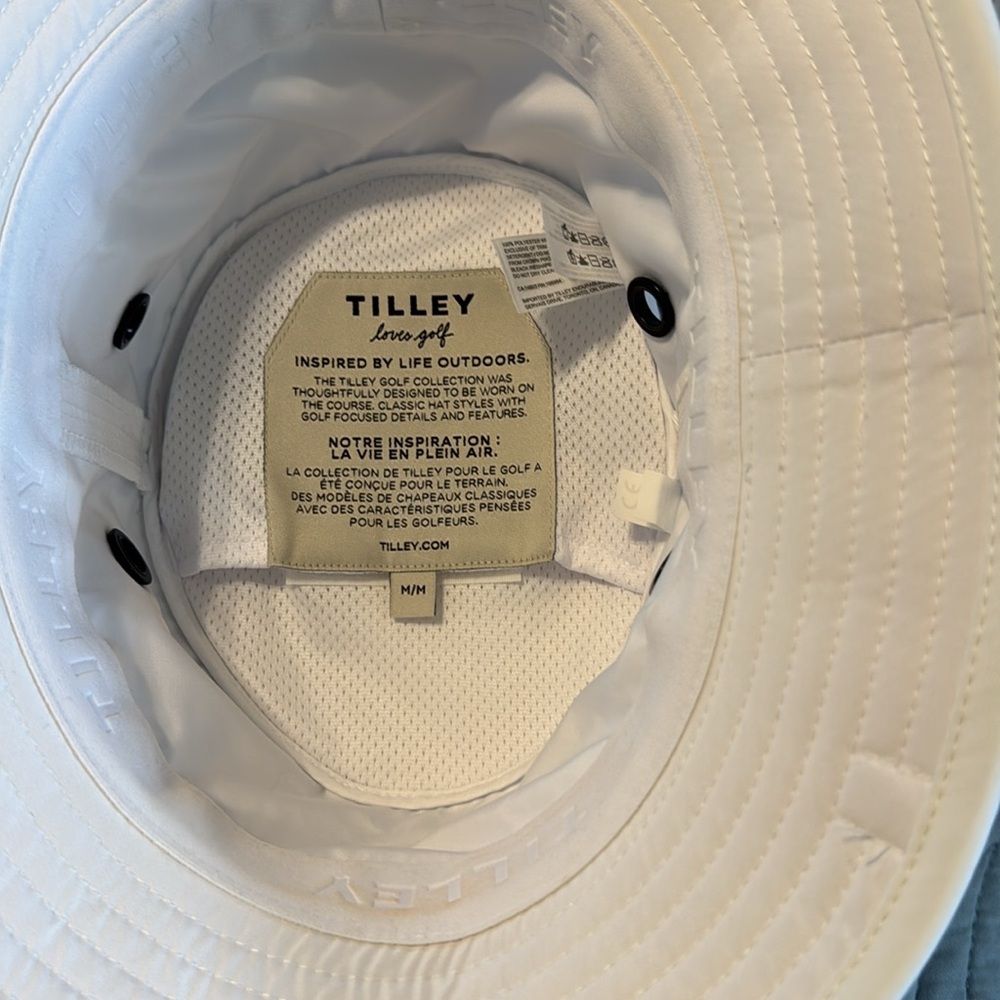 Masters White Tilly Bucket Hat - Picture 2 of 3